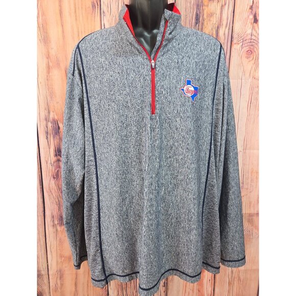 Texas Rangers Antigua MLB Quarter Zip Performance Pullover XXL - Picture 1 of 9